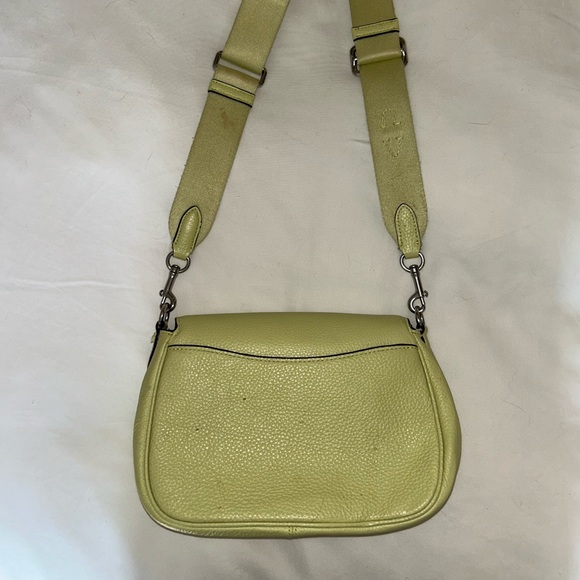 Coach Lime Green Crossbody Bag - Picture 2 of 3